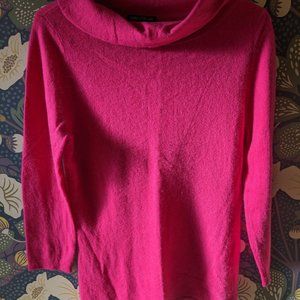 Hot Pink Lord & Taylor Cashmere Sweater